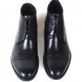 Men's Ferragamo Aritz Dress Boots Black