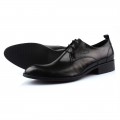 Men's Ferragamo Alicante Wingtip Shoes Black