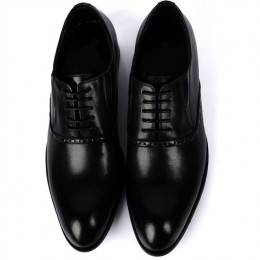 Men's Ferragamo Caesy Black Oxfords Shoes