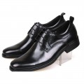 Men's Ferragamo Aiden Patent Oxford Shoes Black