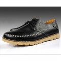 Men's Ferragamo 2013 Business Casual Shoes Anti-skidding Black