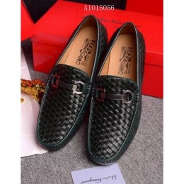 Men's Ferragamo classic leather shoes 142