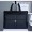 Men's Ferragamo Grained Briefcase Black Bag TH-S914