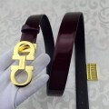 Men's Ferragamo original edition adjustable calfskin leather gancini belt OE008