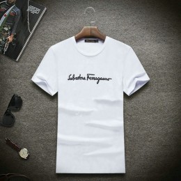 Men's Ferragamo Short T-Shirt in white Online Discount