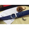 Men's Ferragamo Gentle Monster leather belt with double gancini buckle GM130