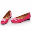 Women's Ferragamo Patent Leather Footwear Rose