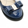 Women's Ferragamo Pretty Ballerina Blue Flats