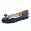 Women's Ferragamo Pretty Ballerina Blue Flats