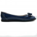 Women's Ferragamo Pretty Ballerina Blue Flats