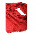 Women's Authentic Ferragamo Wool Scarf Red