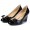 Women's Ferragamo wedges shoes in black 282