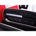 Women's Ferragamo zip around wallet black Outlet