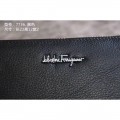 Women's Ferragamo wallet for discount black