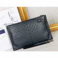 Women's Ferragamo pouch wallet dark blue new style