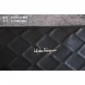 Women's Ferragamo pouch wallet black