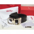 Women's Ferragamo Adjustable Gancio Vara Buckle Belt In 85CM-105CM Sizes MW060