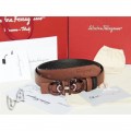 Women's Ferragamo Adjustable Gancio Vara Buckle Belt In 85CM-105CM Sizes MW069