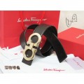 Women's Ferragamo Adjustable Gancio Vara Buckle Belt In 85CM-105CM Sizes MW140