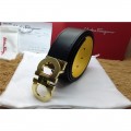 Women's Ferragamo Adjustable Gancio Vara Buckle Belt In 85CM-105CM Sizes MW169