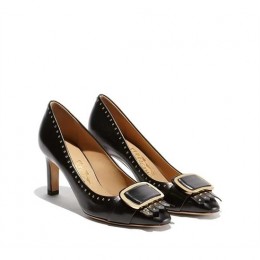 Women's Salvatore Ferragamo Buckle Ornament Pumps SF-R808