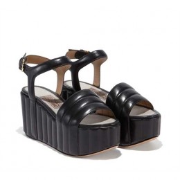 Women's Salvatore Ferragamo Platform Wedge Thong Sandals SF-R810