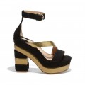 Women's Salvatore Ferragamo Wrap-around Platform Sandals SF-R809