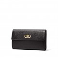 Women's Salvatore Ferragamo Double Gancio Continental Wallet SFS-UU309