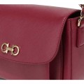 Women's Salvatore Ferragamo Medium Double Gancio Chain Shoulder Bag Sale Online SFS-UU165