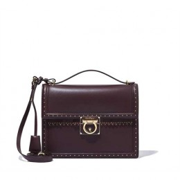 Women's Salvatore Ferragamo Medium Gancio Shoulder Bag Sale Online SFS-UU155