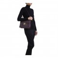 Women's Salvatore Ferragamo Medium Gancio Shoulder Bag Sale Online SFS-UU155