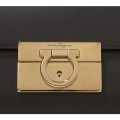 Women's Salvatore Ferragamo Small Gancio Lock Clutch Sale Online